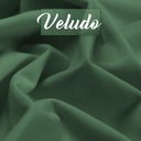 Ver imagem 7 de Canto Alemão Recamier Bau + Painel Madri 120cm Veludo Verde - Inova Decor