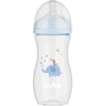 Mamadeira Easy Flow Elefante Azul 330ml Anticolica Buba - 1