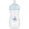 Mamadeira Easy Flow Elefante Azul 330ml Anticolica Buba - 2