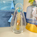 Ver imagem 4 de Imagem Nossa Senhora em Murano Azul e Ouro Mini