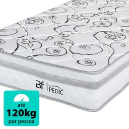 Colchão Solteiro Ortopédico Dupla Face Firme 88x188cm Bf Colchões - 3