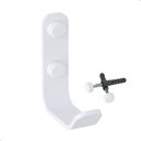 Ver imagem 3 de Cabide Gancho para Toalha de Parede Branco F.plus