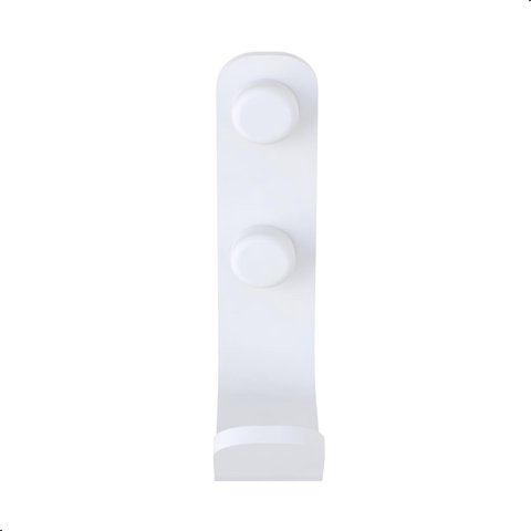 Cabide Gancho para Toalha de Parede Branco F.plus