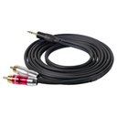 Ver imagem 4 de Cabo P2 Estereo para 2 Rca Profissional - 20 Metros