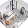 Rack Sapateira Arara Organizar Porta Joia Objeto Roupa Sapato Sandalia Decoraçao Closet Quarto Sala  - 3