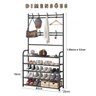 Rack Sapateira Arara Organizar Porta Joia Objeto Roupa Sapato Sandalia Decoraçao Closet Quarto Sala  - 2