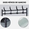 Rack Sapateira Arara Organizar Porta Joia Objeto Roupa Sapato Sandalia Decoraçao Closet Quarto Sala  - 10