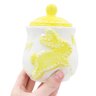 Açucareiro de Coelhinho da Páscoa Amarelo em Cerâmica - 355ml - 2