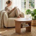 Ver imagem 7 de Mesa de Apoio Redonda Tamburato 50mm Magnum Cinamomo