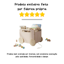 Ver imagem 7 de Baú Infantil Organizador de Brinquedos com Rodinhas - Midi - Rosa