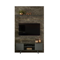 Composição Panorama para TV de até 65 polegadas - Jade/Oliva - Madetec - 2