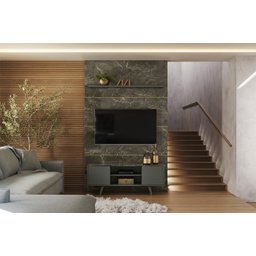 Composição Panorama para TV de até 65 polegadas - Jade/Oliva - Madetec - 1