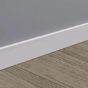 Ver imagem 2 de Kit Rodapé Poliestireno Liso 10cm 5190 Branco 6,00m (03br)
