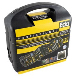 Maleta de Ferramentas com 117 Peças - Eda - 6