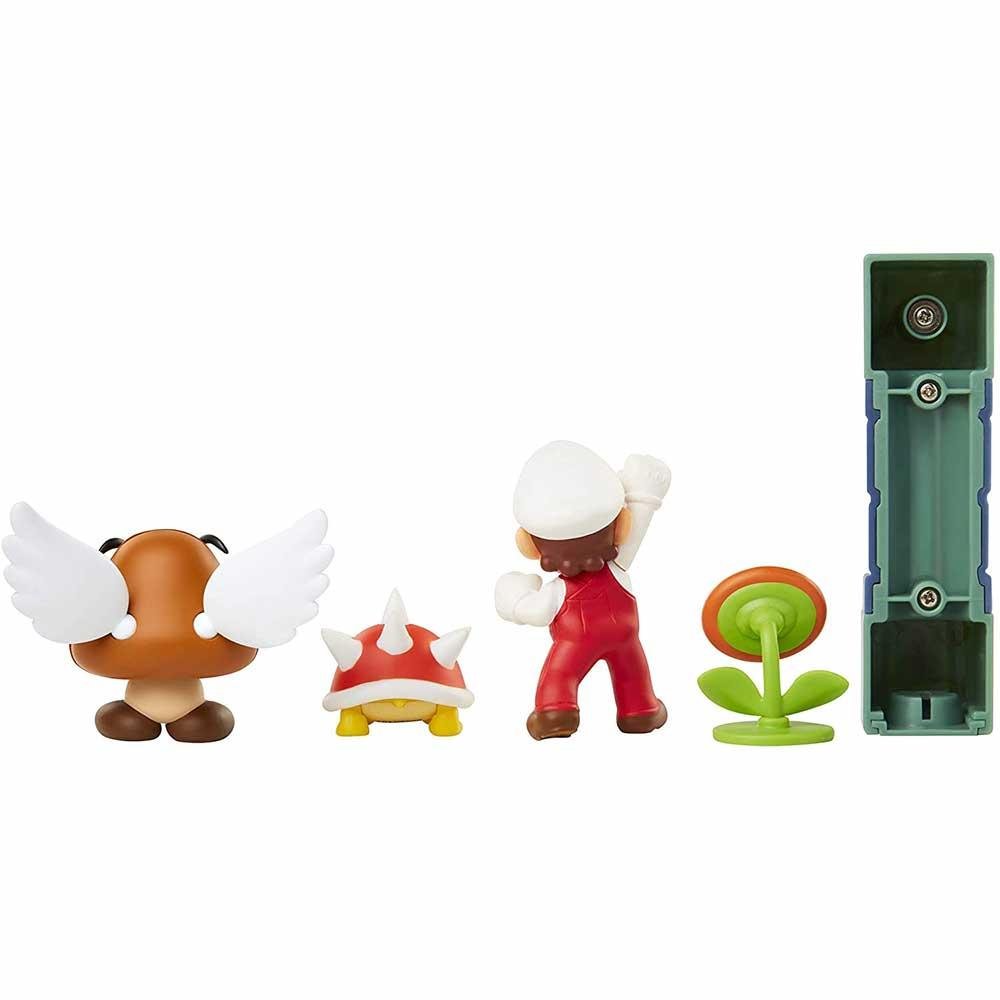 Conjunto e Mini Figuras - Super Mario - Lava do Castelo - Candide - 5