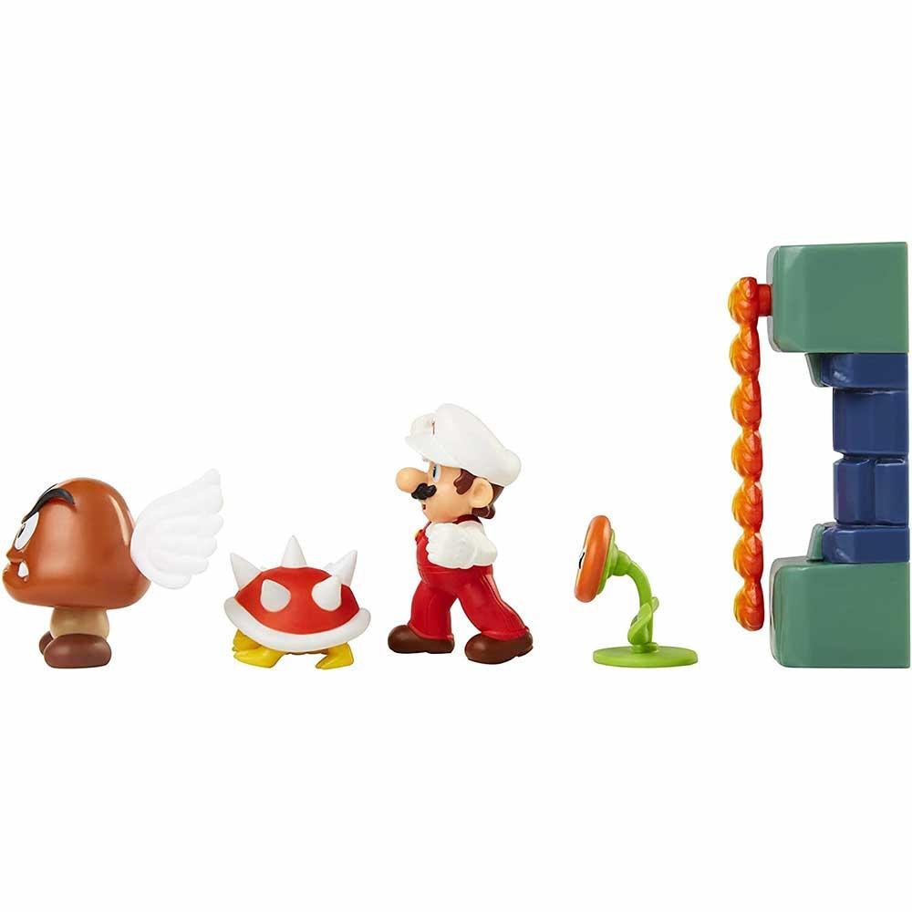Conjunto e Mini Figuras - Super Mario - Lava do Castelo - Candide - 6