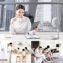 Ver imagem 5 de Ventilador Portátil Silencioso Dobrável 3600mah Retrátil LS-912