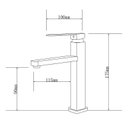 Ver imagem 2 de Torneira para Banheiro Prizi Tower Low Misturador Monocomand