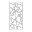 Ver imagem 1 de Painel Vazado Divisória Mdf Roma Branco - 0,60x2,60m