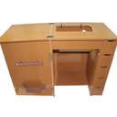 Ver imagem 2 de Gabinete Luxo 5 Gavetas P/maquina de Costura Doméstica Cedro