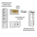 Ver imagem 5 de Armário de Cozinha Completa 330cm Branco Stella Madesa 03