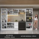Ver imagem 6 de Armário de Cozinha Completa 330cm Branco Stella Madesa 03