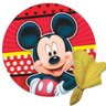 Jogo de Mesa Sousplat M&m Mickey Vermelho 24 Peças - 1