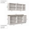 Cozinha Modulada 4 Peças com 2 Aéreos e 2 Balcões Arizona CabeCasa MadeiraOriginals - 4