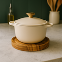 Ver imagem 2 de Descanso Panela Quente Travessas e Fôrmas Suporte de Madeira