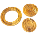 Ver imagem 1 de Descanso Panela Quente Travessas e Fôrmas Suporte de Madeira