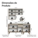 Ver imagem 4 de Armário de Cozinha Compacta 180 Cm Nice Madesa 02