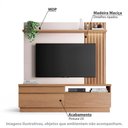 Ver imagem 2 de Rack com Painel Trancoso para Tv de até 70 - Freijó/Off Whi