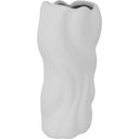 Ver imagem 2 de Vaso Decorativo Cachepô 30x15x10cm Cerâmica Branco
