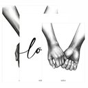 Ver imagem 4 de Kit 3 Quadro Decorativo Casal Namorados Amor Quarto Qualidade Premium 40x28cm