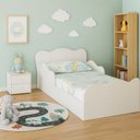 Ver imagem 1 de Mini Cama Montessoriana Juvenil Sonhar 100% Mdf - Branco