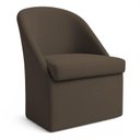 Ver imagem 2 de Kit 6 Poltronas Decorativas Malli Linho - Pallazio Cor:Marrom