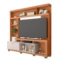 Ver imagem 2 de Estante Tv 70 Pol 210cm Sala de Estar Mirel Freijó/off White C01 - D'rossi