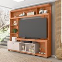 Ver imagem 5 de Estante Tv 70 Pol 210cm Sala de Estar Mirel Freijó/off White C01 - D'rossi