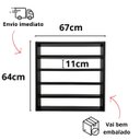 Ver imagem 3 de Expositor de Esmalte Organizador 200 Esmaltes Nicho Esmalteiro:preto