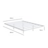 Cama Flutuante de Casal 139cm X 189cm Industrial - 3