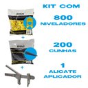 Ver imagem 2 de Kit Nivelador de Pisos Stein 800 Pçs Nivelador 2,0mm + 200 Pçs Cunha + Alicate