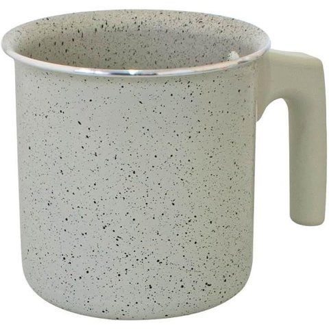 Fervedor Leiteira Antiaderente Cerâmica Ibiza Vanilla 0,9l - Branco