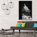 Ver imagem 3 de Quadro Lobo Uivando -- BR ARTES