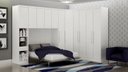 Ver imagem 1 de Modulado Completo Casal 6 Portas 6 Gavetas - Rizon-branco - Móveis Novo Horizonte