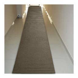 Tapete Passadeira Emborrachada Antider 65cm Venda por Metro Marrom - 4
