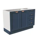 Ver imagem 2 de Balcão para Pia 120cm sem Tampo Arizona CabeCasa MadeiraOriginals