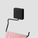 Ver imagem 6 de Kit Organizador de Banheiro Adesivo Fixare Preto 10071e