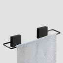 Ver imagem 3 de Kit Organizador de Banheiro Adesivo Fixare Preto 10071e