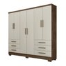 Guarda Roupa Casal 6 Portas 6 Gavetas Dakar Novo Horizonte - 2