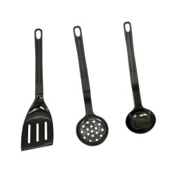 Jogo de Panelas 11 Peças Antiaderente Aluminio Preto - 2